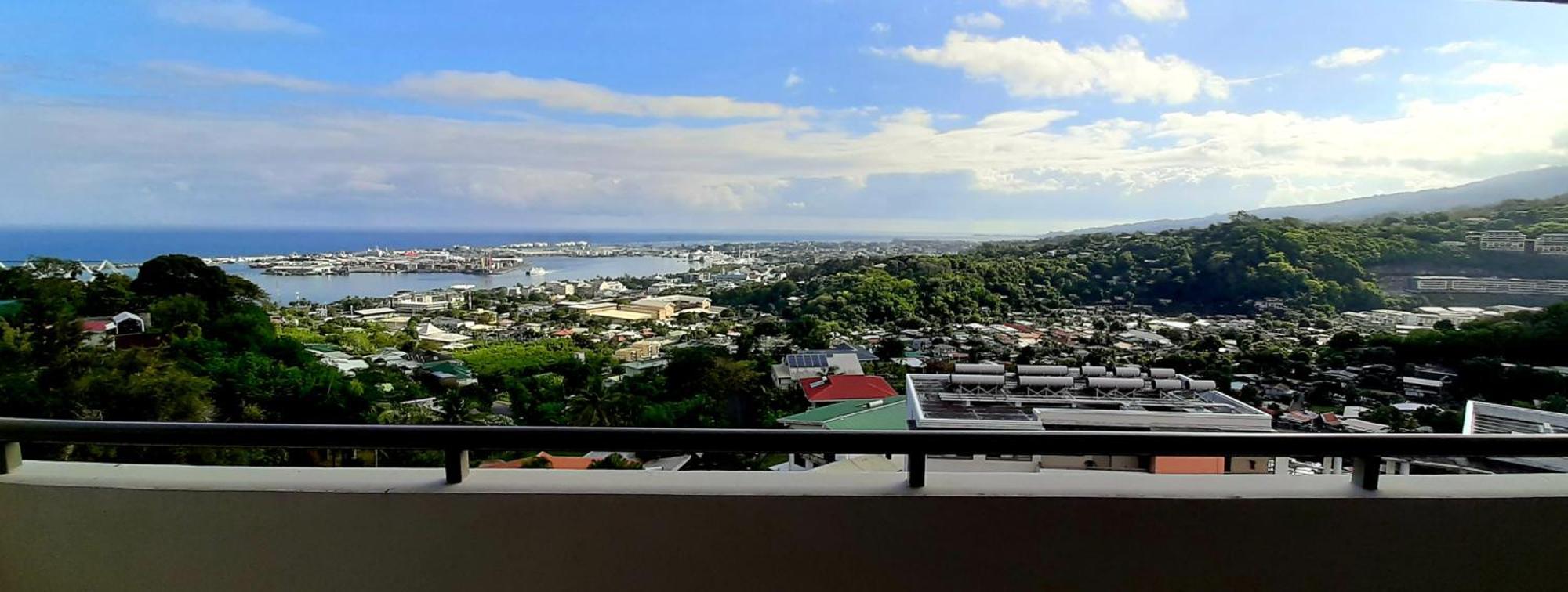 Stay In Tahiti- Bel F3 Moderne Avec Magnifique Vue Panoramique Sur Papeete Papeete  Zewnętrze zdjęcie